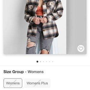 Wild fable shirt jacket